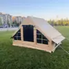 Tienda Inflable Estilo Camping al Aire Libre al por Mayor Puerta Doble Espacio Amplio Estilo Camping Sin Montaje Protección Solar Accesible Equipo Estilo Camping de Lujo 3-5 Personas