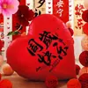 Globos Gigantes de Corazón de 53 pulgadas Suministros para Boda Compromiso Decoración Accesorios Fotográficos con Forma de Corazón Escena de Habitación de Boda Propuesta Boda