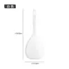 Cuchara coladora de grado alimenticio para cocinar fideos, ampliada y alargada para sacar dumplings, escurrir agua y filtrar; cuchara coladora grande para uso en la cocina