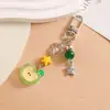 Llavero Colgante de Fruta de Simulación Creativa Transfronterizo Exquisito y Lindo Naranja Col Repollo Bolsa Colgante de Pareja Regalo