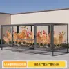 Gallinero Grande para Exteriores para Uso Doméstico, Jaula para Aves a Prueba de Roedores, Jaula de Cría Anti-Zorro Encriptada, Jaula para Patos Ponedores, Jaula para Gansos