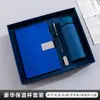 Caderno brochura, bloco de notas para atas de reunião, diário capa dura executivo com elástico, personalizável com logo, caderno de folhas soltas