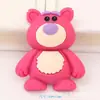 Venta caliente serie de dibujos animados Oso Pooh Mickey carcasa creativa para teléfono móvil agujero para pasador de pelo zapatos pegatinas para refrigerador accesorios caseros