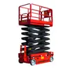 Plataforma Elevadora Hidráulica Autopropulsada Vehículo Móvil de Trabajo Aéreo Mesa de Trabajo Elevadora Eléctrica Tijera Elevador Completamente Autopropulsado