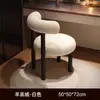 Silla de maquillaje para influencer, silla de comedor de ocio de diseñador, taburete moderno minimalista, silla de tocador para dormitorio de niñas