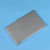 Estuche para Tarjetas de Presentación de Aluminio con Impresión de Logo Metálico, Impresión Láser en Blanco, Estuche Portátil para Tarjetas de Presentación, Regalo de Negocios