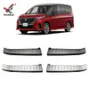 Adecuado para Nissan 23 Serena Modificado Placa Protectora de Acero Inoxidable Integrada C28 Placa Especial Anti-Rayones para Maletero Trasero