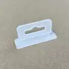Gancho Agujero de Avión Hebilla Triángulo de PE Caja de Empaque para Cable de Datos de Plástico Asa Caja de Color Negro Liso Gancho de Plástico PP