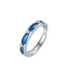 Anillo de Pareja Estrella del Puente de la Urraca Nuevo Anillo de Plata de Ley Diseño de Moda Nicho Femenino Sentido del Diseño Regalo de Cumpleaños para Novia