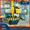 Torno vertical CNC CK5110 Torneamento vertical CNC Torno vertical de 1 m Placa de flange para usinagem de metais de precisão é alta