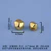 Accesorios Chapados en Oro de Plata Pura 999 Cuentas Espaciadoras de Gato de la Suerte Pulsera de Cristal Collar de Perlas Cuentas para Manualidades Cordón para Ensartar Cuentas Sueltas Venta al por Mayor