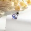 Nuevo Pendiente de Hueso de Cartílago con Zircón de la Suerte Bicolor Degradado Color Caramelo Dulce de Henson para Niñas