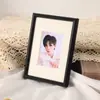 Protección para Foto Autografiada Marco de Fotos de 6 Pulgadas Colección de Firmas Personales Marco de Aleación de Aluminio Pantalla de Mesa con Passepartout Libre de Ácido Marco de Fotos Encuadre de Fotos