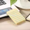 Libro de líneas de impresión a color de papel blanco para notas adhesivas creativas de Corea del Sur personalizadas de fábrica Nuevo papel para notas al por mayor