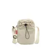 Bolso de Hombro Nuevo de Color Sólido para Mujer con Cordón, Bolso Versátil para Teléfono para Deportes al Aire Libre, Bolso Cruzado de Viaje