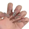 10 piezas de armadura de fototerapia hecha a mano pura, armadura de uñas puras, armadura de uñas ...