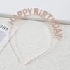 Arco de cabelo para meninas de aniversário com diamantes, pequeno livro vermelho, mesmo estilo, flash, diamante, faixa de cabeça, acessórios engraçados para cabelo, acessórios criativos femininos