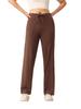 Pantalones de Yoga para Mujer Color Nude Pantalones de Fitness Finos Sueltos Pierna Ancha Alta Elasticidad Transpirables No Ajustados Pantalones Deportivos Casuales