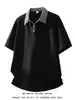 Camisa Polo de Manga Corta con Solapa Transfronteriza para Hombre, Camiseta de Verano de Marca de Moda, Estilo Coreano Moda 2026 Nuevo Top Versátil