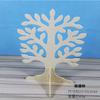 Árbol de Dinero de Madera Adornos de Escritorio Árbol de Manzana Marco de Fotos DIY Pintado Graffiti Árbol de la Fortuna Árbol del Amor Marco de Fotos Regalo