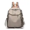 Mochila de Tecido Oxford Feminina 2025 Nova Tendência Lazer Viagem Diária Mochila de Uso Duplo Feminina Bolsa de Viagem de Grande Capacidade
