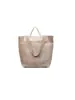 Bolso Tote Grande de Nueva Colección Otoño/Invierno 2026 con Logo Personalizado, Bolso de Hombro de Cuero Versátil Casual Retro