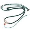 Colar de Corda com Fio de Padrão de Dragão Estilo Étnico Pingente de Jade Cordão Prata de Xizang Passepartout Corda de Amarração Longlin Atacado
