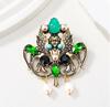 Broche de la serie de animales lindos en stock moda moda combinable pin especial ramillete ropa en stock broche al por mayor
