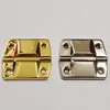 Accesorios para Equipaje Vintage, Estilo de Borde Alto y Bajo Doble Cerradura Grande, Cerradura de Maleta, Broche de Maleta Estilo Antiguo, Hebilla de Cerradura Color Dorado