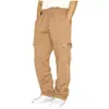Pantalones casuales deportivos transfronterizos tobillo atado diseño personalizado multibolsillos encaje Verde Militar overol holgado para hombre