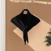 Bufanda de Triángulo Grande Perforada 100% Cachemira Pura Chal de Punto Ropa de Abrigo Nueva Otoño Invierno Capa Suave Cálida Calentador de Cuello