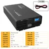 Inversor de Onda Sinusoidal Pura 5000W Alta Potencia Solar Doméstico Camión 12V24 a 220V Convertidor Montado en Coche