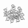 Accesorios Chapados en Oro de 14K, Materiales que Conservan el Color, Broches de Resorte, Accesorios Hechos a Mano, Conectores para Pulseras y Collares, Broches de Cadena Final