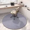 Alfombrilla Redonda para Silla de Oficina de Computadora al por Mayor, Alfombrilla Ecológica para Ruedas de Silla de Oficina Móvil Silenciosa para Proteger el Piso del Desgaste