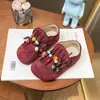Zapatos de Cuero para Niñas 2025 Otoño e Invierno Nuevo Estilo Estilo Infantil Borla con Perlas Zapatos Birkenstock Suela Suave para Bebé Zapatos Casuales Doudou