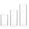 Taza de Vidrio Personalizada para Velas Taza Vacía Vidrio Transparente Frasco a Prueba de Viento para Velas Vidrio de Borosilicato Alto Taza de Vidrio para Velas de Aromaterapia