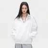 Chaqueta Exterior Jack Chuan Yang Estilo Americano con Tira Reflectante, Cuello Alto Deportivo, Marca de Moda para Hombre, Holgada, Versátil, Casual, Cierre de Cremallera, Cárdigan