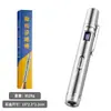 Pluma Láser Juguete para Gatos Linterna Interruptor Multipatrón Carga Directa USB Varilla Juguete Láser para Gatos Juguete para Gatos