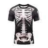 Estilo Nuevo de Verano 3D Europeo y Americano Manga Corta Ropa Formal para Hombre Falso Dos Piezas Estampado Digital Original Creativo Regalo Camiseta