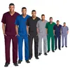 Comercio Exterior Exportación Traje de Cirugía Separado para Hombre Bata Quirúrgica de Doctor/Enfermera Elástico en Cuatro Direcciones Dental Para Mascotas Ropa de Trabajo