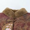 Chamarra acolchada de algodón de invierno con forro polar para abuela de 60 años, chamarra acolchada de algodón de estilo chino para ancianas, abrigo tipo traje Tang para persona pequeña