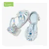 |Sandalias Elsa Princesa Cristal para Niñas Snafy Zapatos de Tacón Bajo Pequeños para Niños Verano 2026 Elsa Princesa