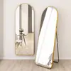 Espejo de Vestir Arqueado Transfronterizo, Espejo de Vestidor, Espejo de Pie, Espejo de Arco, Espejo de Cuerpo Entero, Espejo para Probar Ropa para Dormitorio, Estilo Ins