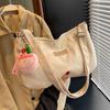 Bolsa de Tecido de Nylon para Mulheres, Grande Capacidade, Novo Modelo 2026, Design de Nicho, Sensação de Luxo, Bolsa Transversal, Bolsa de Bolinho Plissada de Verão