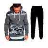 Nuevo otoño comercio exterior moda para hombre Navidad cervatillo con capucha manga larga ajuste entallado traje de suéter