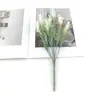 Ramo Decorativo Artificial de Lavanda de 7 Puntas Estilo Pastoral de Alta Calidad Boda Lavanda Flores de Plástico Flor Falsa Proyecto