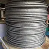 Cable de Acero Trenzado Acero Inoxidable 304 Cable de Acero Hebilla de Doble Extremo Cable de Acero Galvanizado Compuesto Manguito de Aluminio Prensado Eslinga