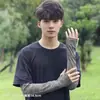 Nuevas mangas de hielo para hombre para protección solar y protección UV, mangas de corte holgado, 2026 nuevas mangas de seda de hielo para protección solar al aire libre en verano