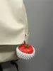 Tomate Pendente para Carro Interior de Carro Espelho Retrovisor Pingente Pingente Criativo para Alívio de Estresse Tomate Pingente para Mochila de Volta às Aulas