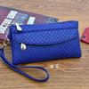 Llegada Nueva 2023 Bolso de Mano Cuadros Estilo Coreano Moda para Mujer Bolso para Teléfono Móvil Mini Billetera Bolso Pequeño Versátil de Moda